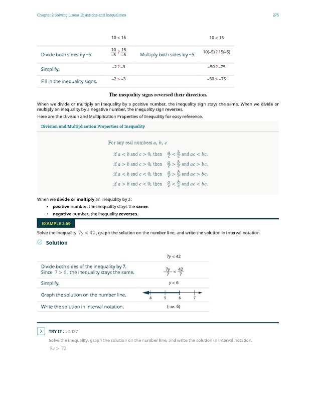 Elementary Algebra - 