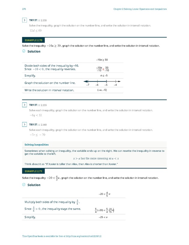 Elementary Algebra - 