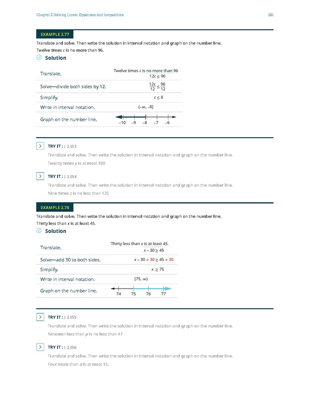 Elementary Algebra - 