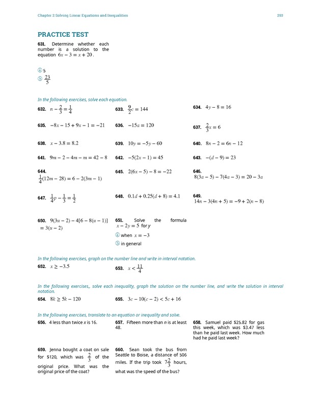 Elementary Algebra - 