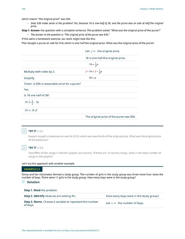 Elementary Algebra - 