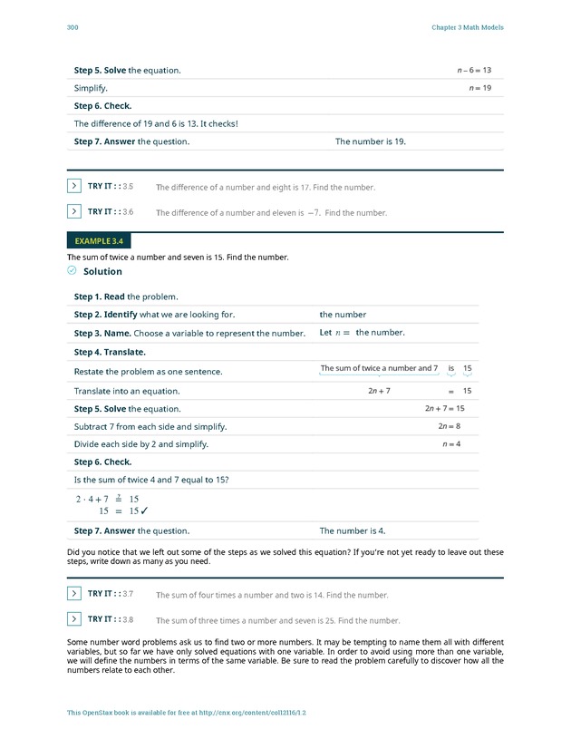 Elementary Algebra - 