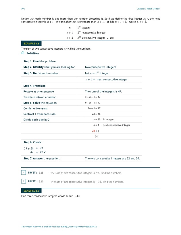 Elementary Algebra - 
