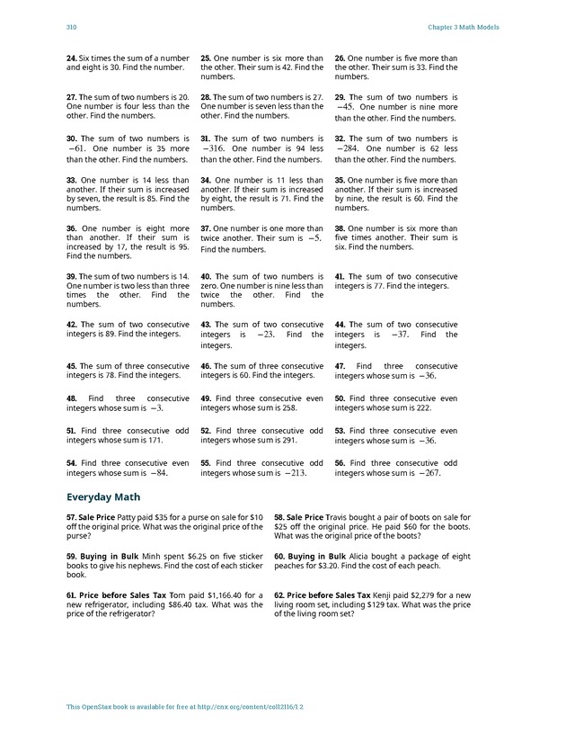 Elementary Algebra - 