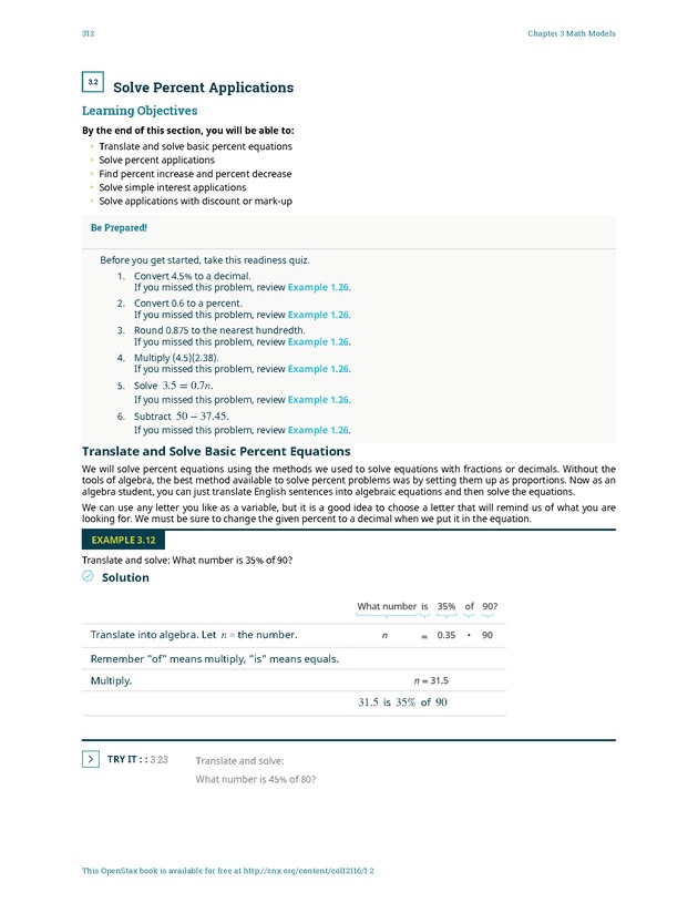 Elementary Algebra - 
