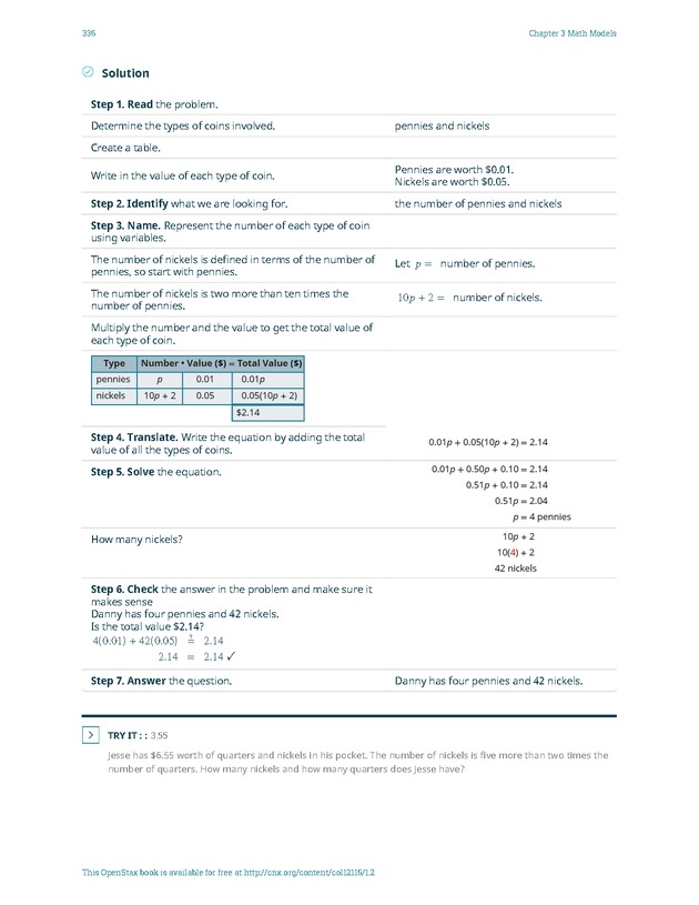 Elementary Algebra - 