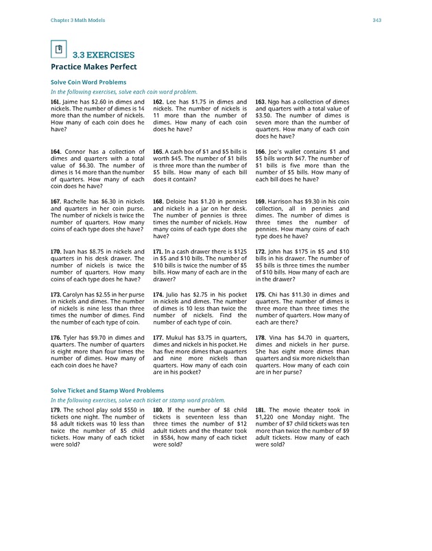 Elementary Algebra - 