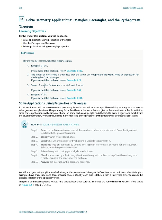 Elementary Algebra - 