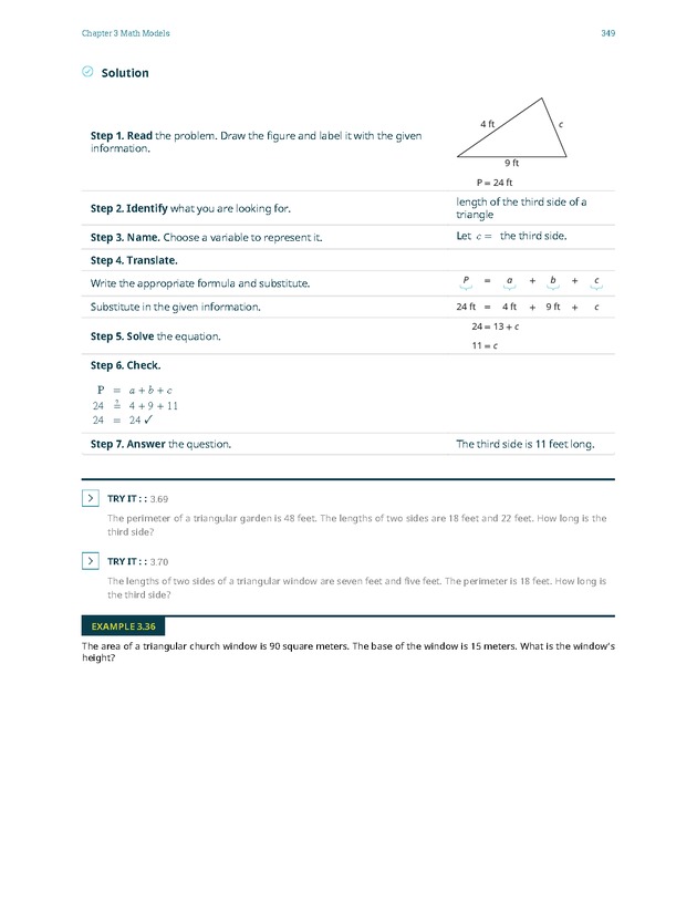 Elementary Algebra - 