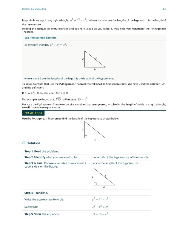 Elementary Algebra - 