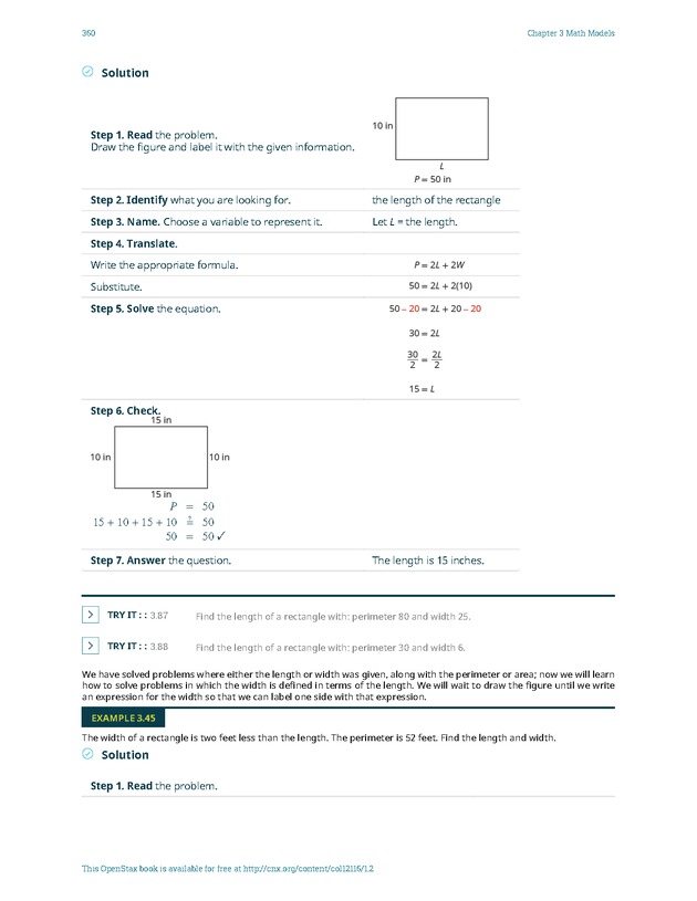 Elementary Algebra - 