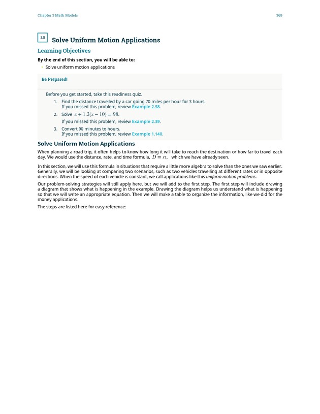 Elementary Algebra - 