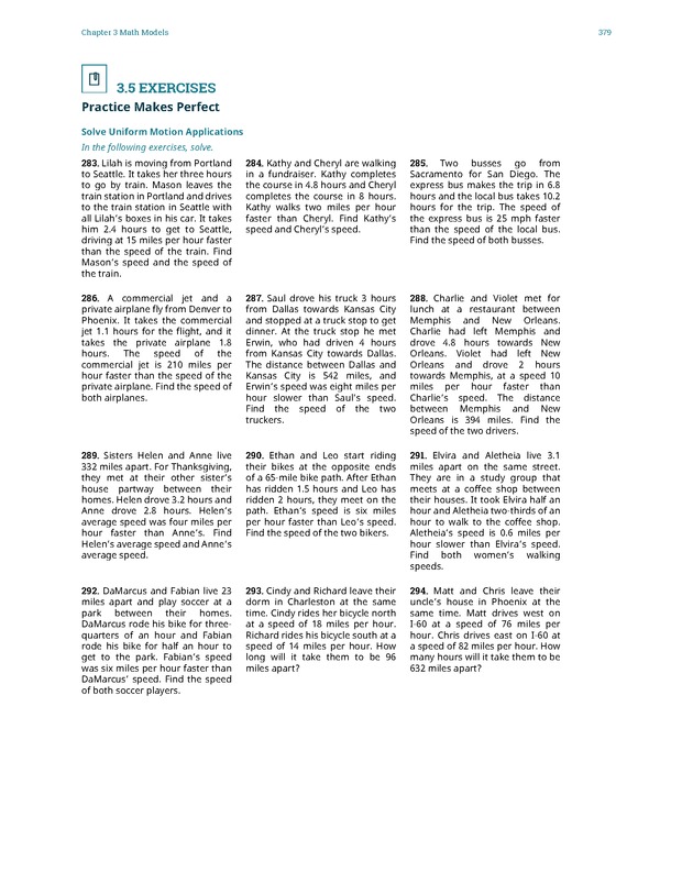 Elementary Algebra - 