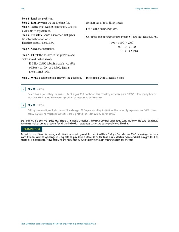 Elementary Algebra - 