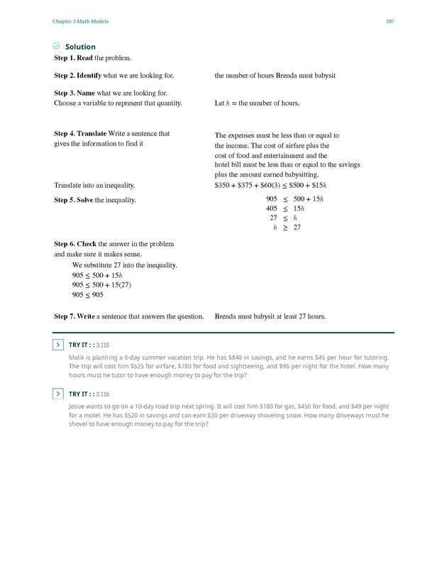 Elementary Algebra - 