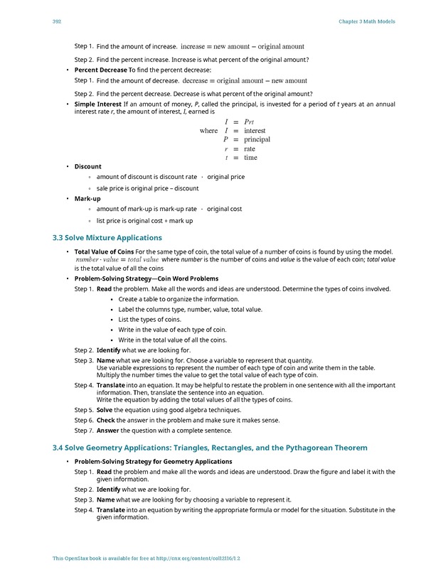 Elementary Algebra - 