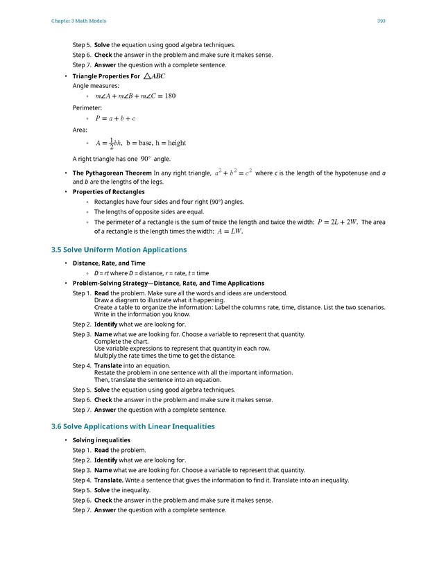 Elementary Algebra - 