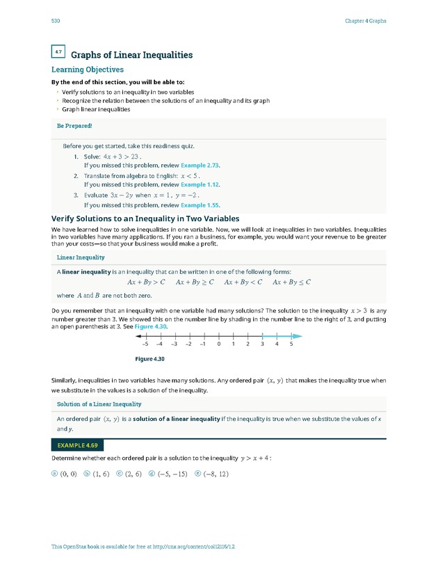 Elementary Algebra - 