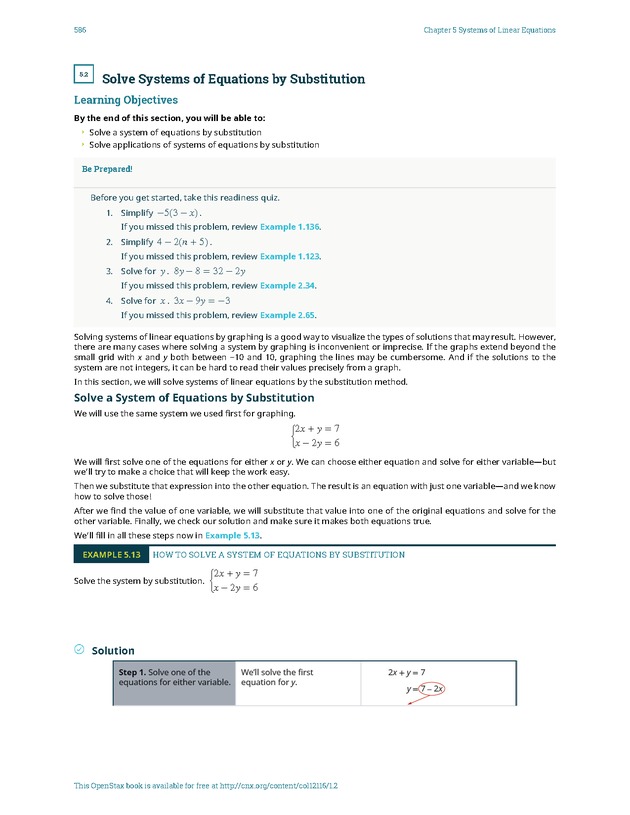 Elementary Algebra - 