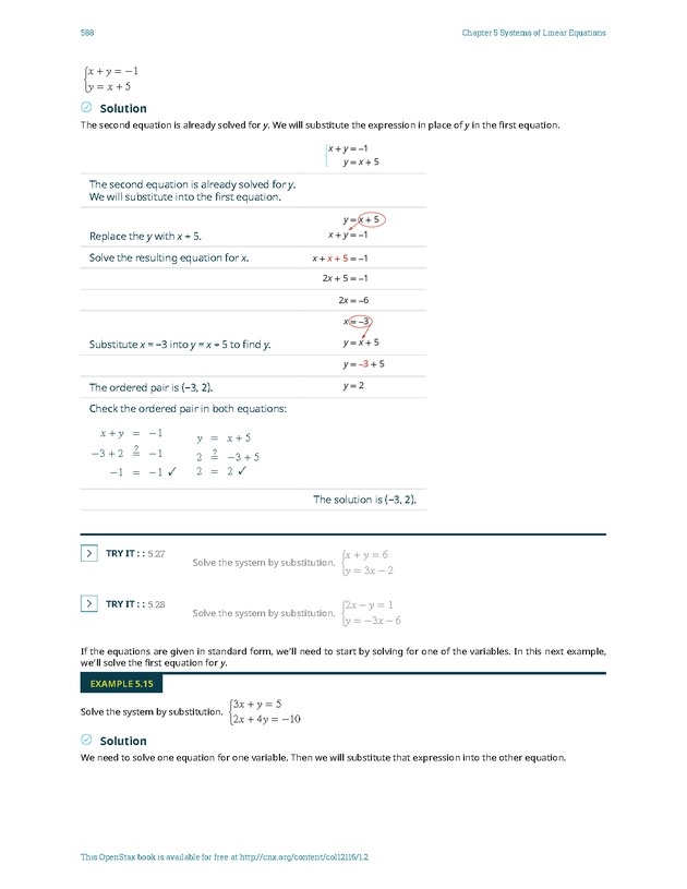 Elementary Algebra - 