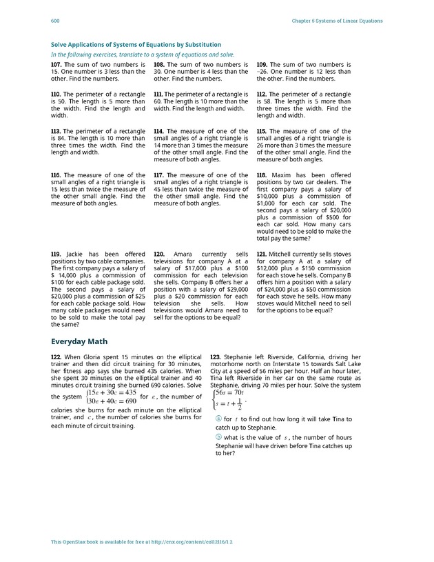Elementary Algebra - 