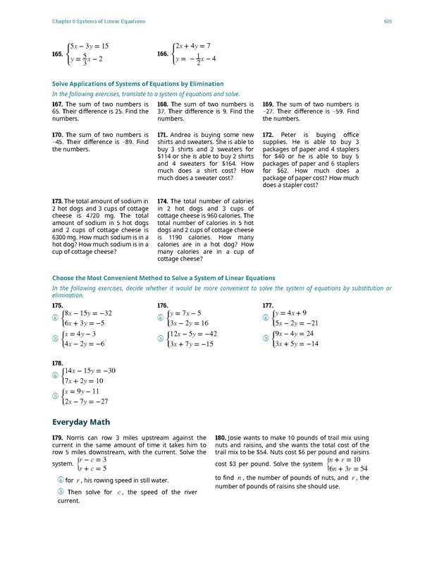 Elementary Algebra - 