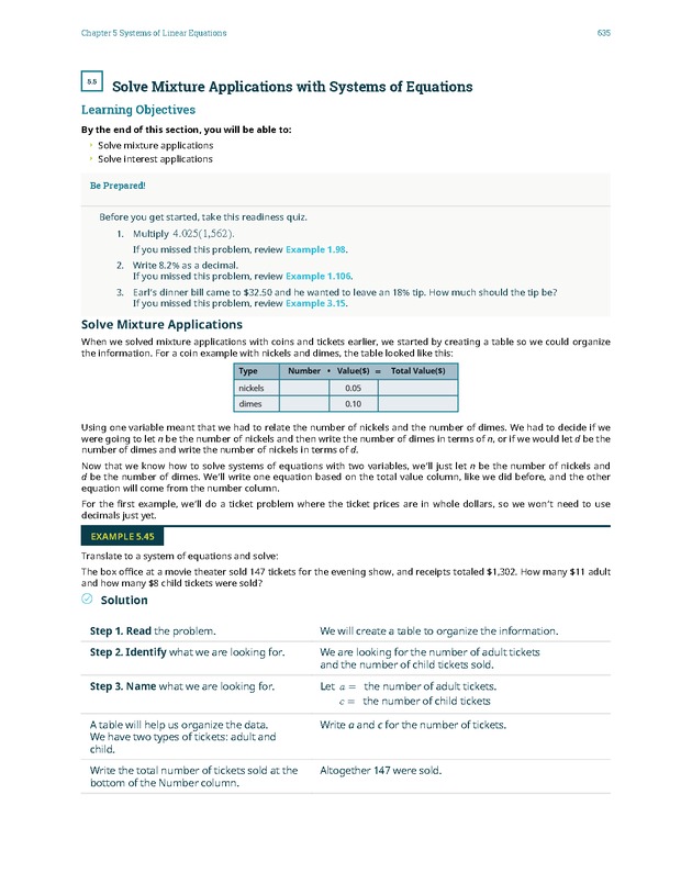 Elementary Algebra - 