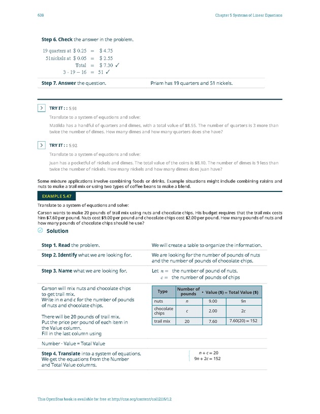 Elementary Algebra - 