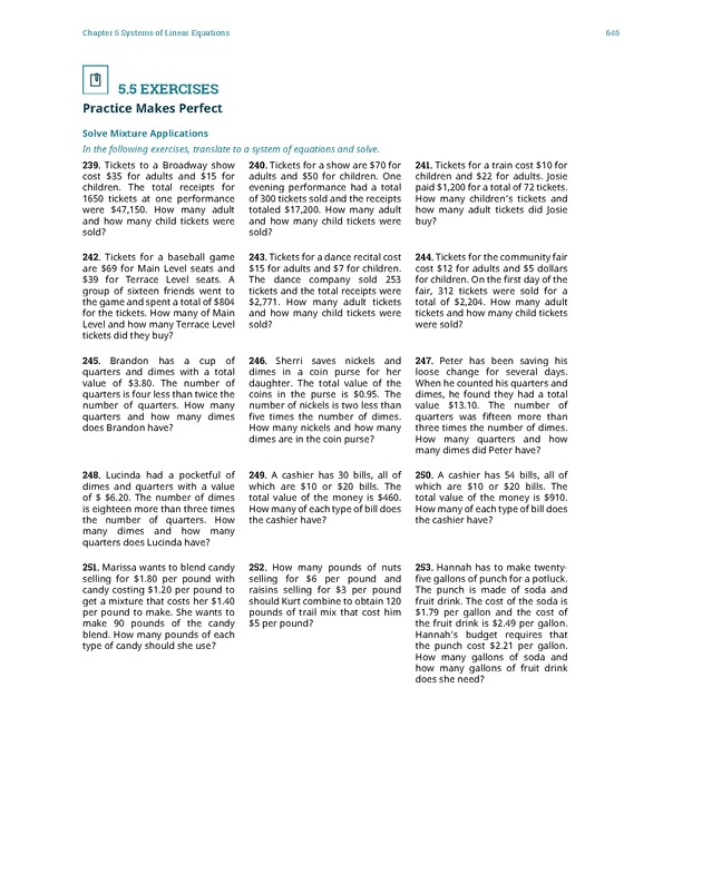 Elementary Algebra - 