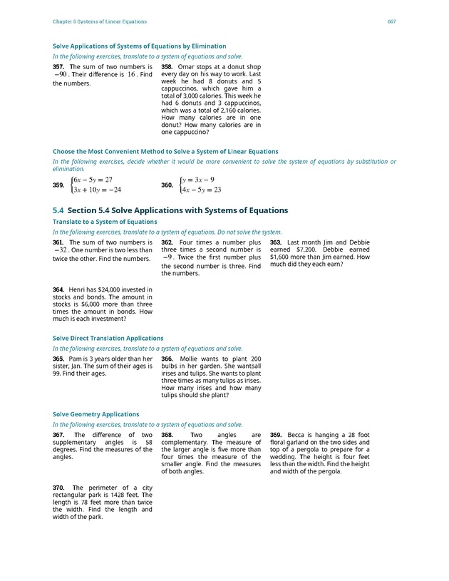 Elementary Algebra - 