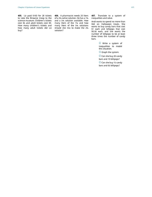 Elementary Algebra - 