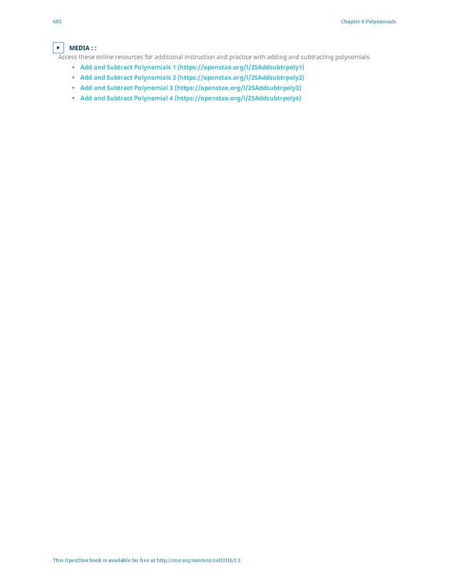 Elementary Algebra - 