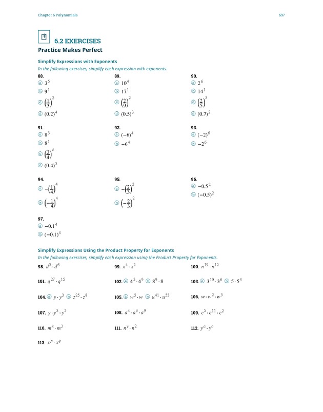 Elementary Algebra - 