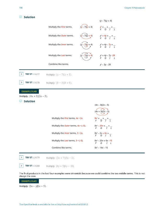 Elementary Algebra - 