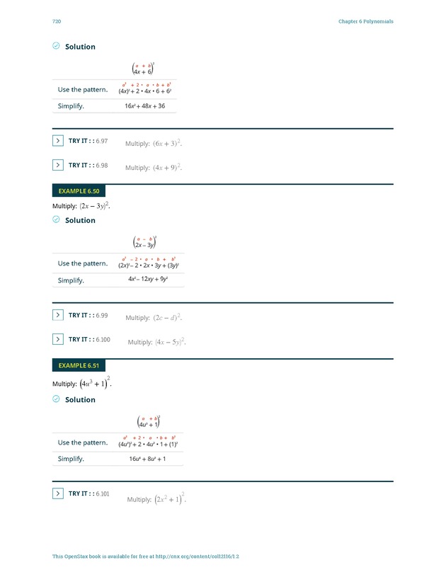 Elementary Algebra - 