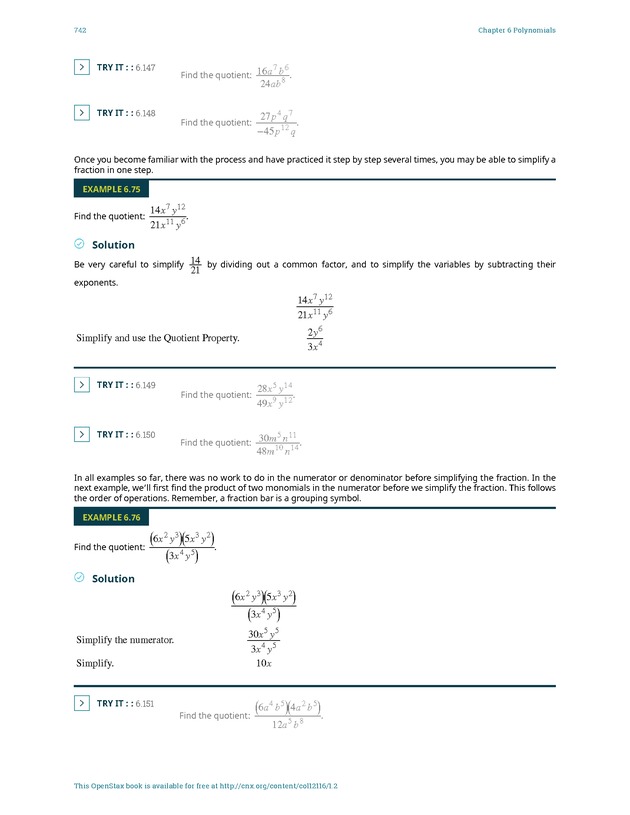 Elementary Algebra - 