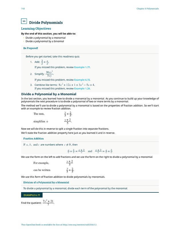 Elementary Algebra - 