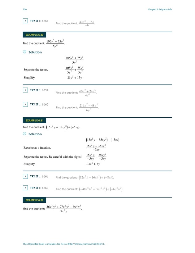 Elementary Algebra - 