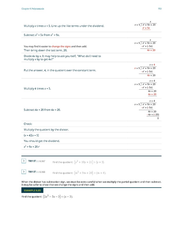 Elementary Algebra - 