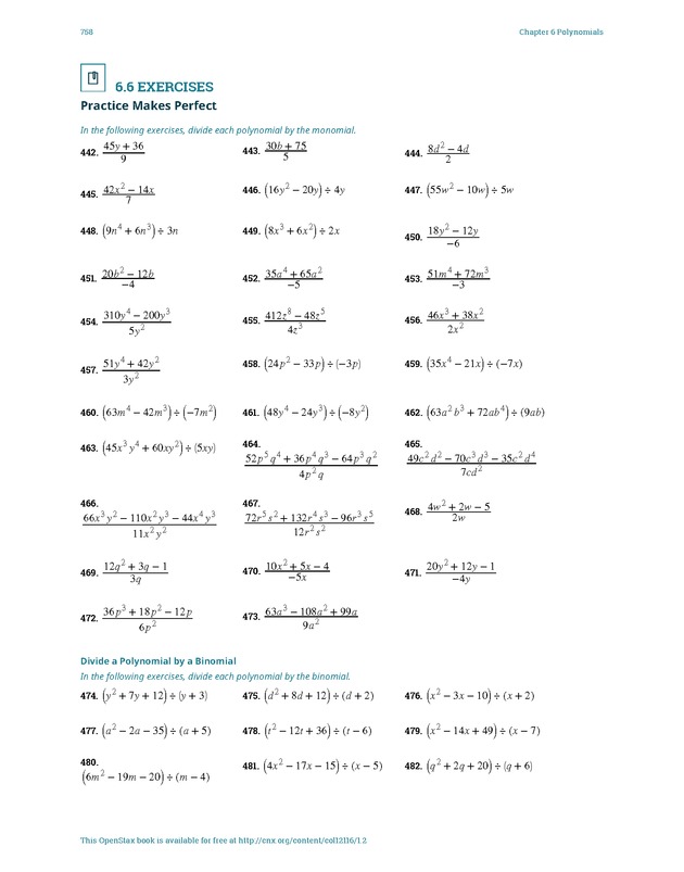 Elementary Algebra - 