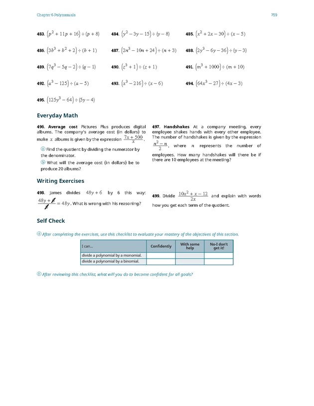 Elementary Algebra - 