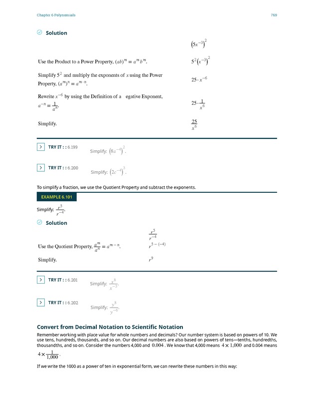 Elementary Algebra - 