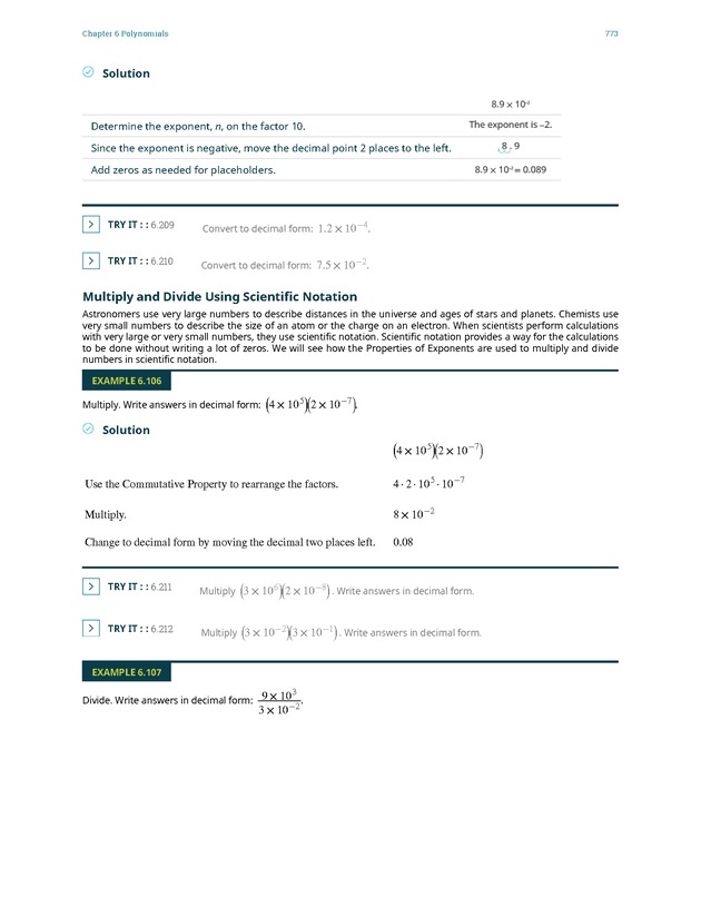 Elementary Algebra - 
