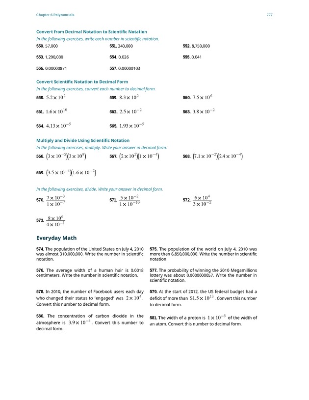 Elementary Algebra - 