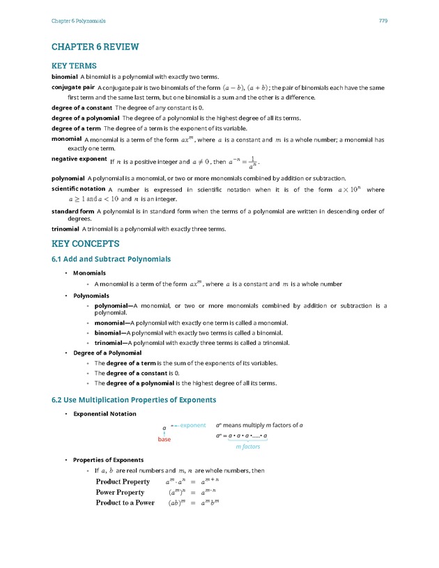 Elementary Algebra - 