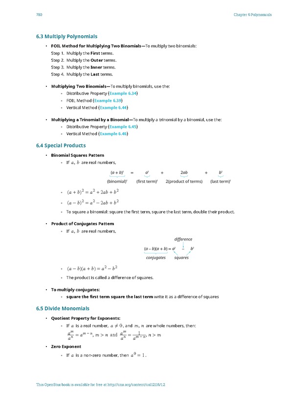 Elementary Algebra - 