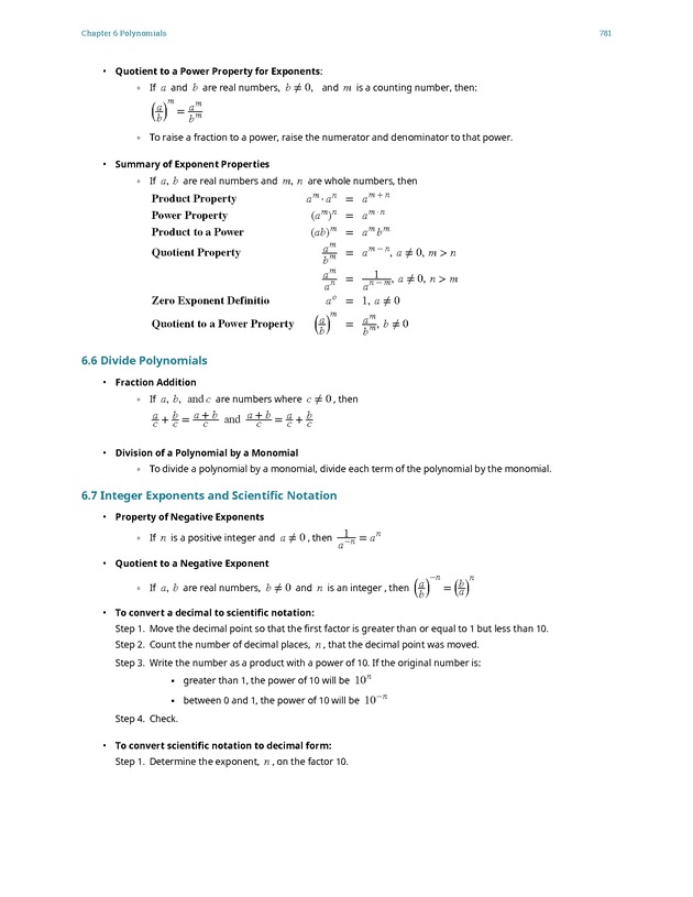 Elementary Algebra - 