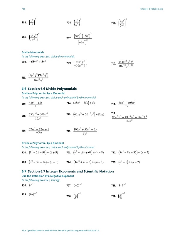 Elementary Algebra - 