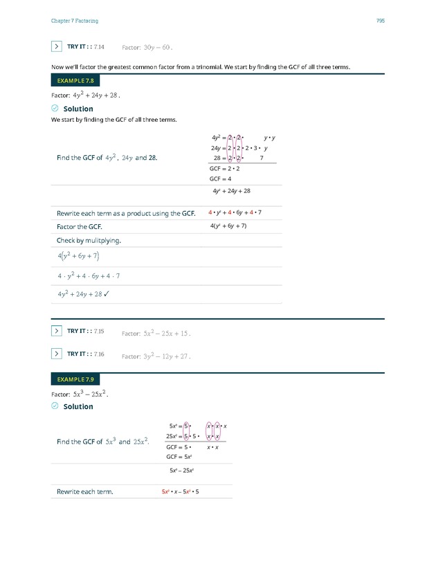 Elementary Algebra - 