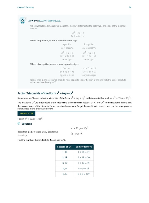 Elementary Algebra - 